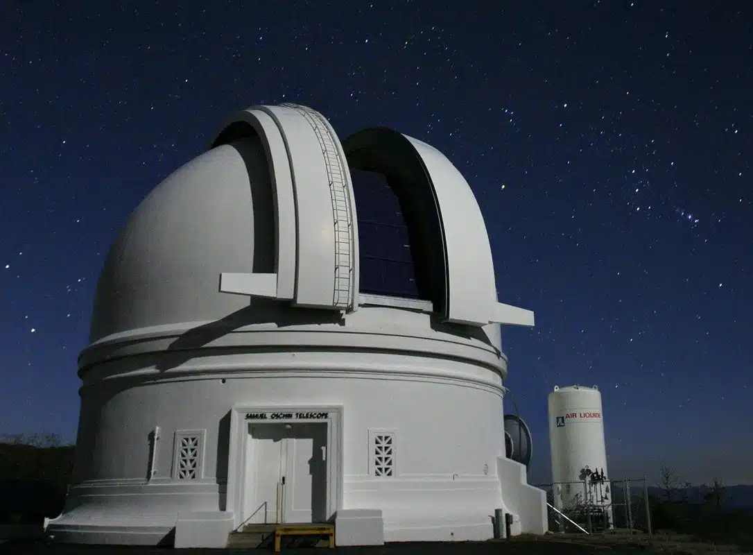 The 48 Inch Samuel Oschin Telescope At Palomar Observatory, Where Ztf Resides
