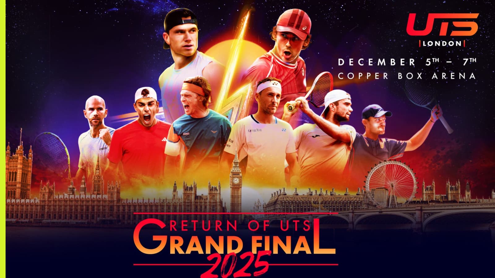 Mega prize money on offer for the last big event of the tennis year