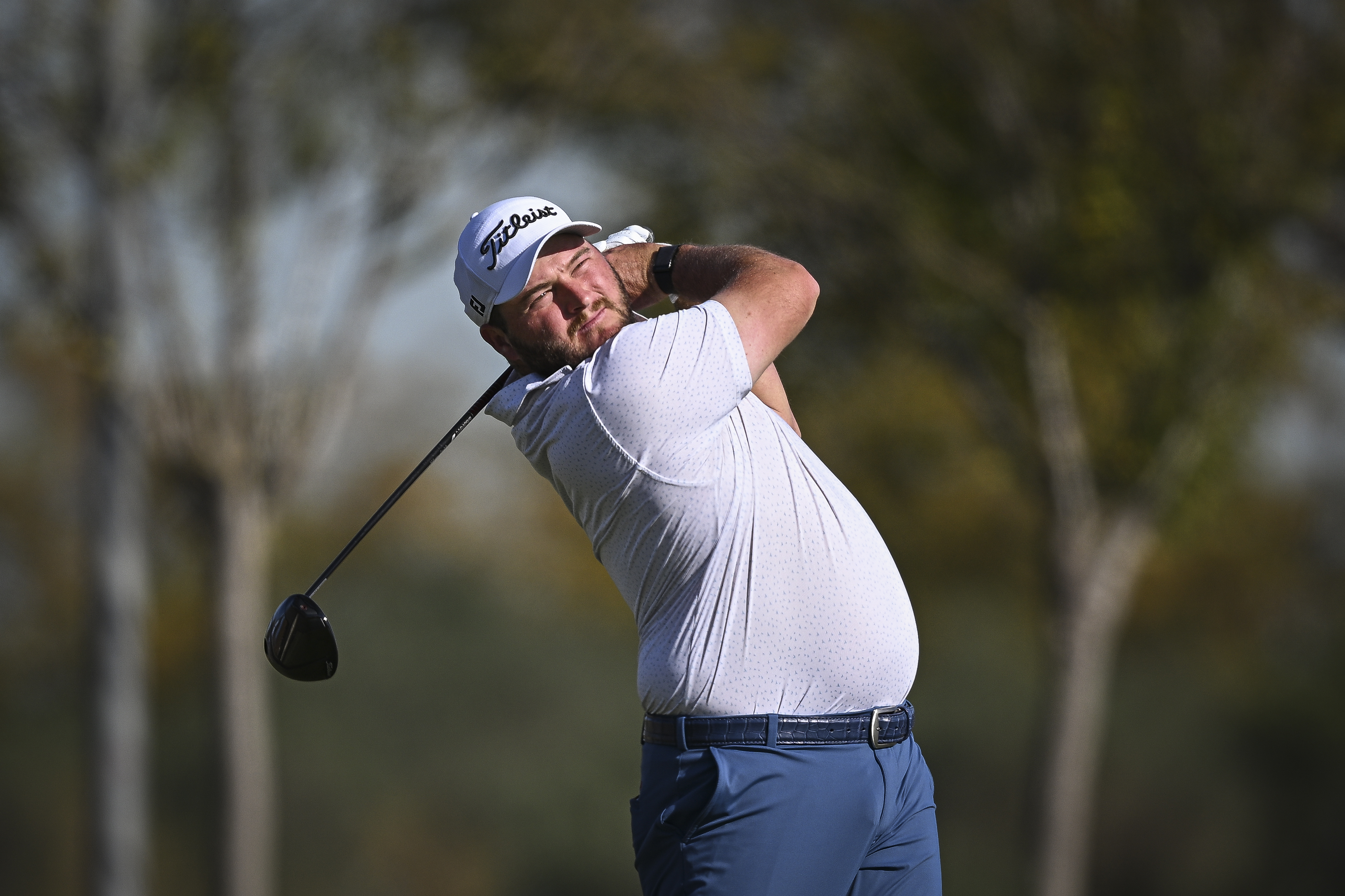 Zander Lombard DP World Tour Q School leader in Spain