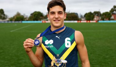 Josh Lindsay might just be the best kick of the footy in the entire national draft class