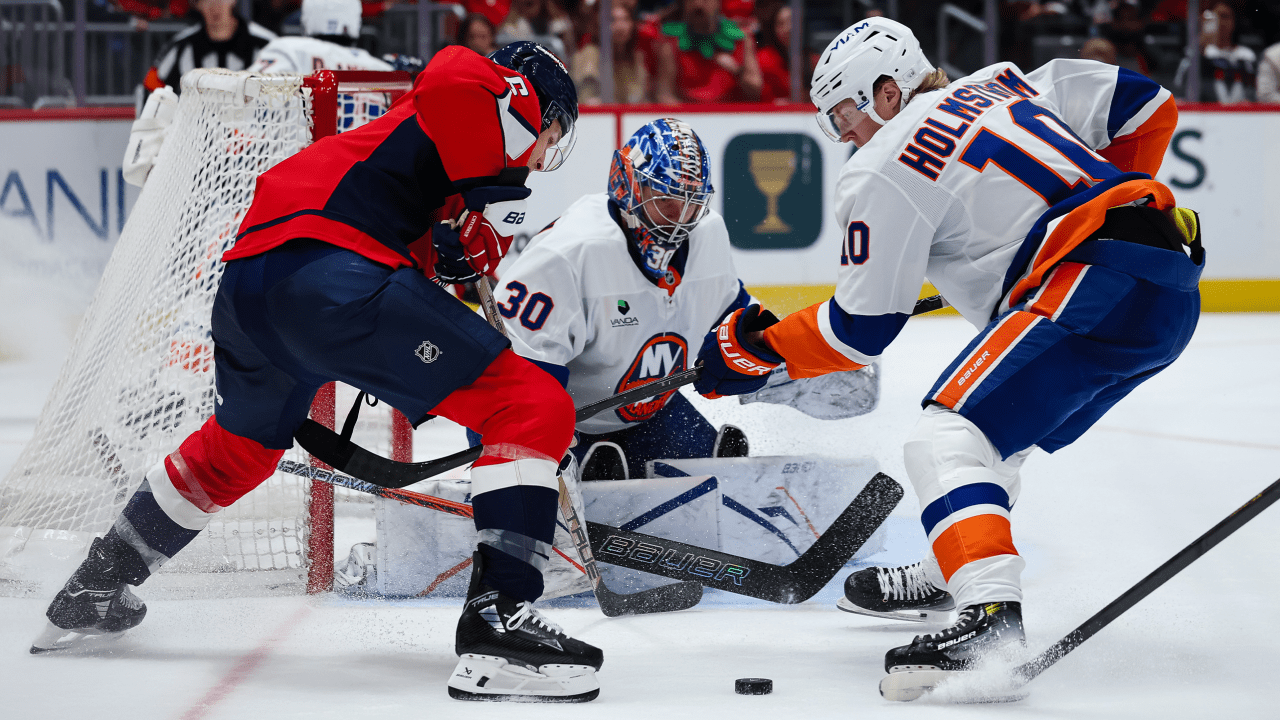 Sorokin makes 22 saves, Islanders edge Capitals to end 3-game skid