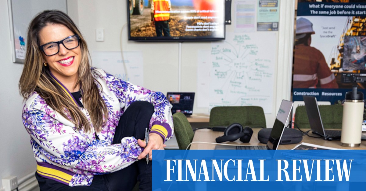 Lucy Cooke’s SpaceDraft has won The Australian Financial Review Most Innovative award