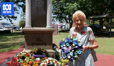 Remembrance Day services held across Australia marking 107 years since the end of World War I