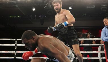 Image: Boxing Results: Pat Brown flattens Felix Valera in two rounds, hailed as “Manchester’s Rocky Marciano” by Eddie Hearn