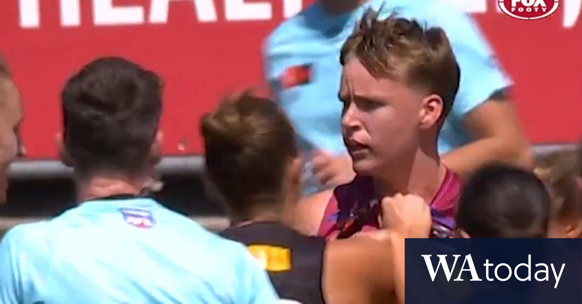 Fiery AFL confrontation lingers after final siren