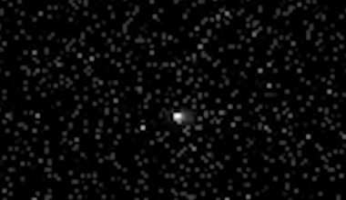 The image of 3I/ATLAS interstellar object taken by Tianwen-1 orbiter's high-resolution camera from a distance of about 28.96 million kilometers on Oct. 3th, 2025. Credit: CNSA