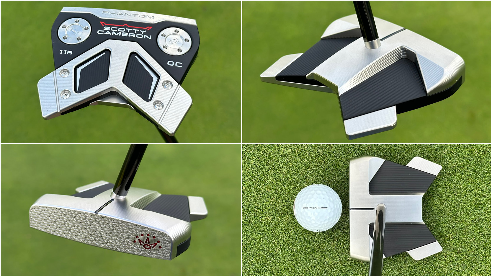 Various pictures of the Scotty Cameron Phantom 11R OC Putter