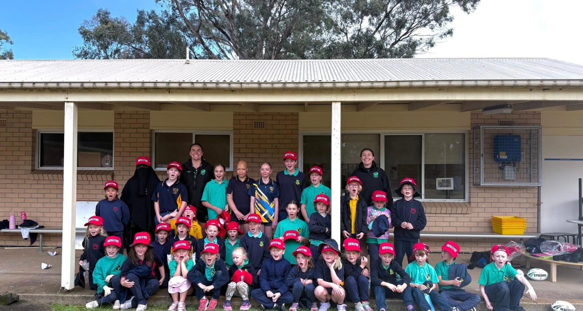 Small schools welcome rugby league star