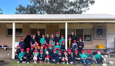 Small schools welcome rugby league star