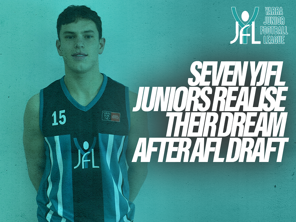 Seven YJFL juniors realise AFL Dream