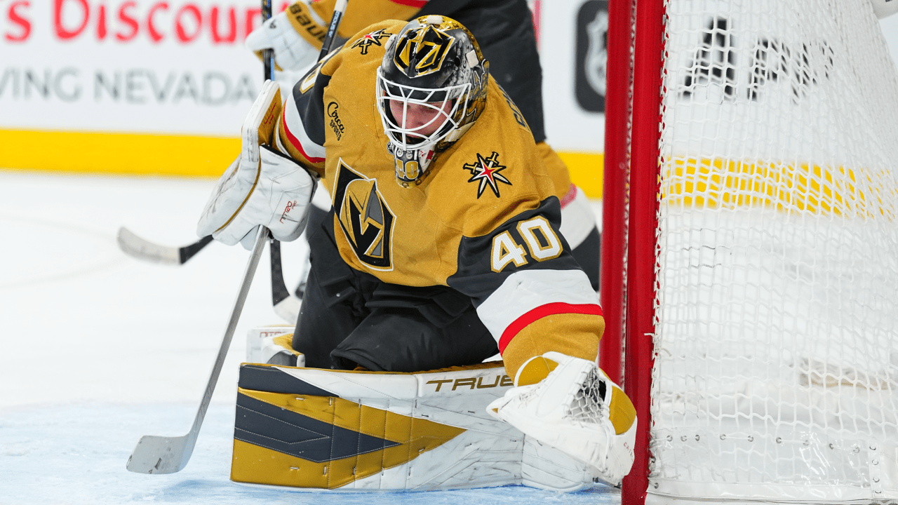 Schmid makes 24 saves, Golden Knights shut out Red Wings