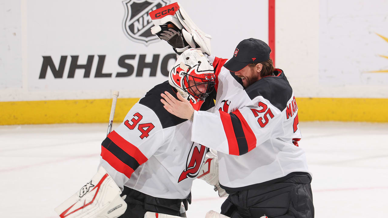 Markstrom Extends with Devils, Solidifying Bond with Allen in Net | FEATURE