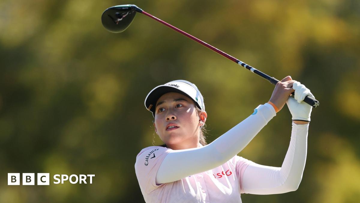 Jeeno Thitikul in action at the CME Group Tour Championship