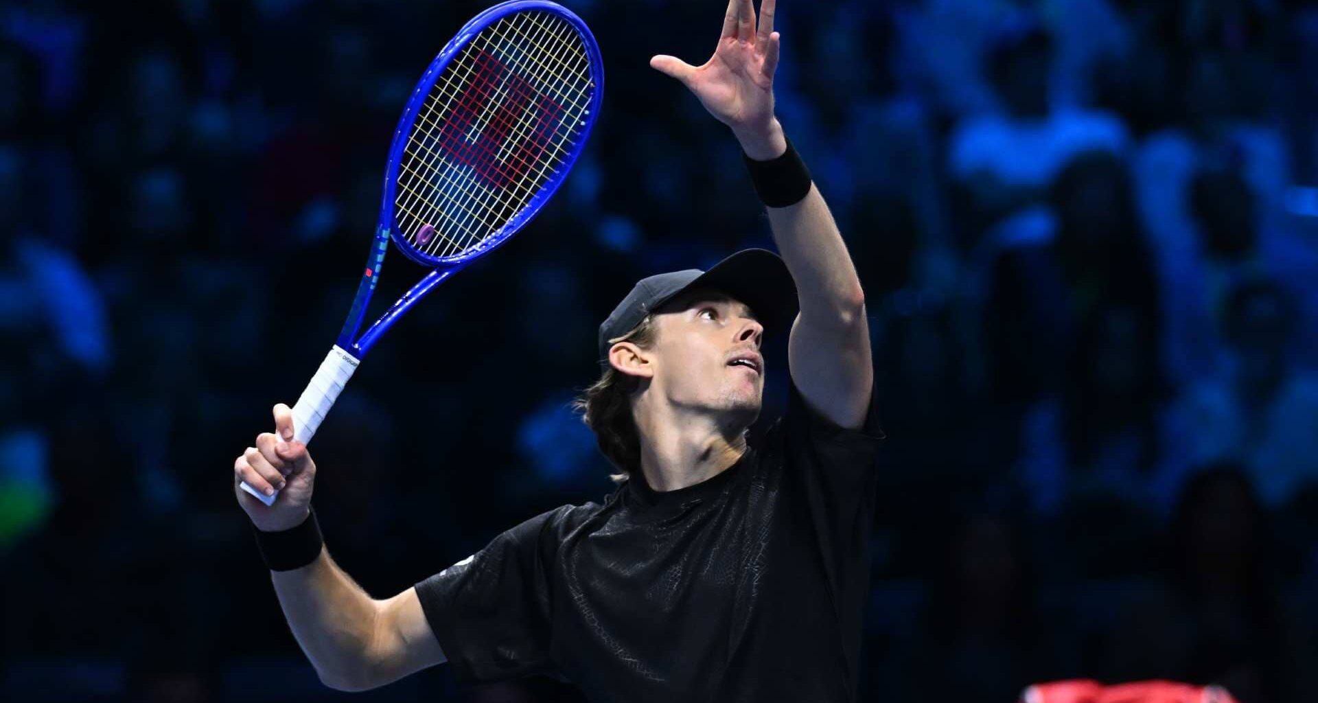 Alex de Minaur owns a 1-2 record at the Nitto ATP Finals in 2025.