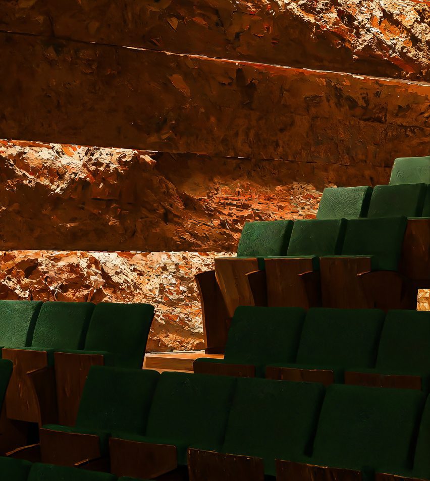 Theatre interior by Snøhetta