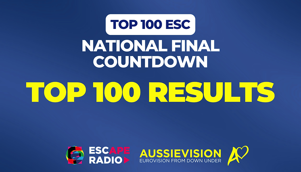 National Final Countdown 2025 Top 100 results