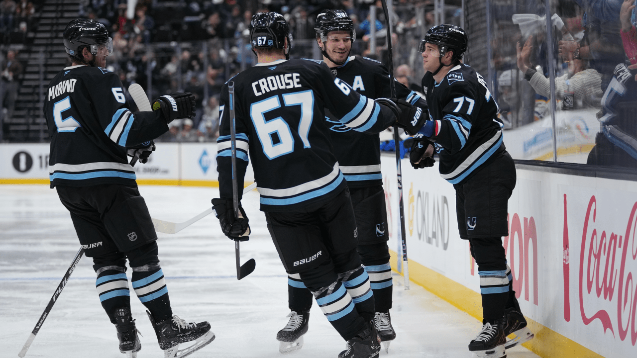 Mammoth recover, score 5 straight to deny Sabres 1st road win