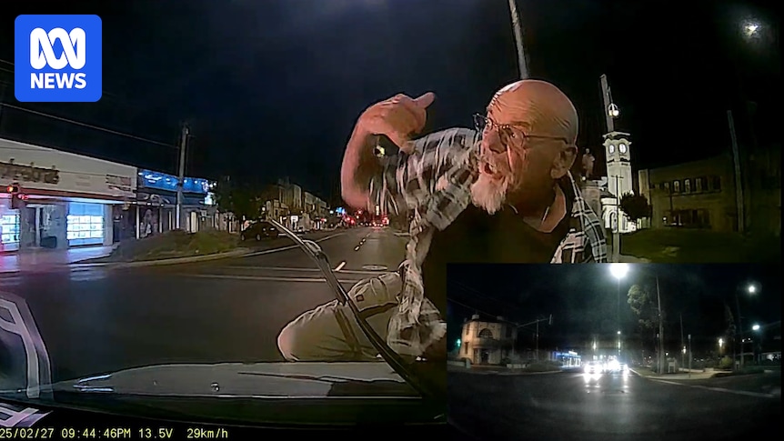 Mildura motorcyclist loses licence after road rage bonnet ride to police station