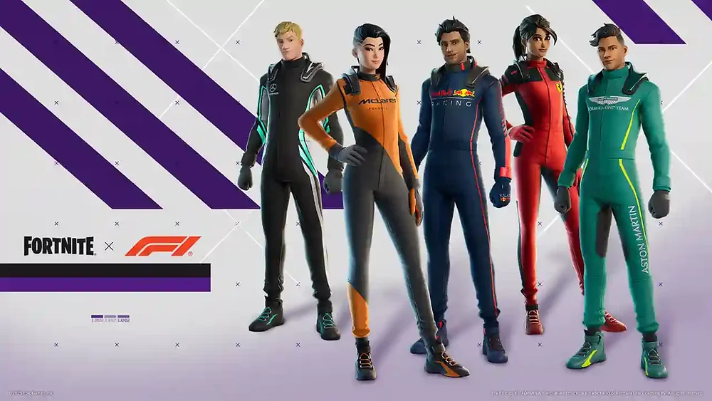 Fortnite x Formula 1 Collaboration Announced Ahead of Las Vegas Grand Prix 2025