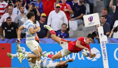 Rees-Zammit back in Wales 'happy place' after Test return