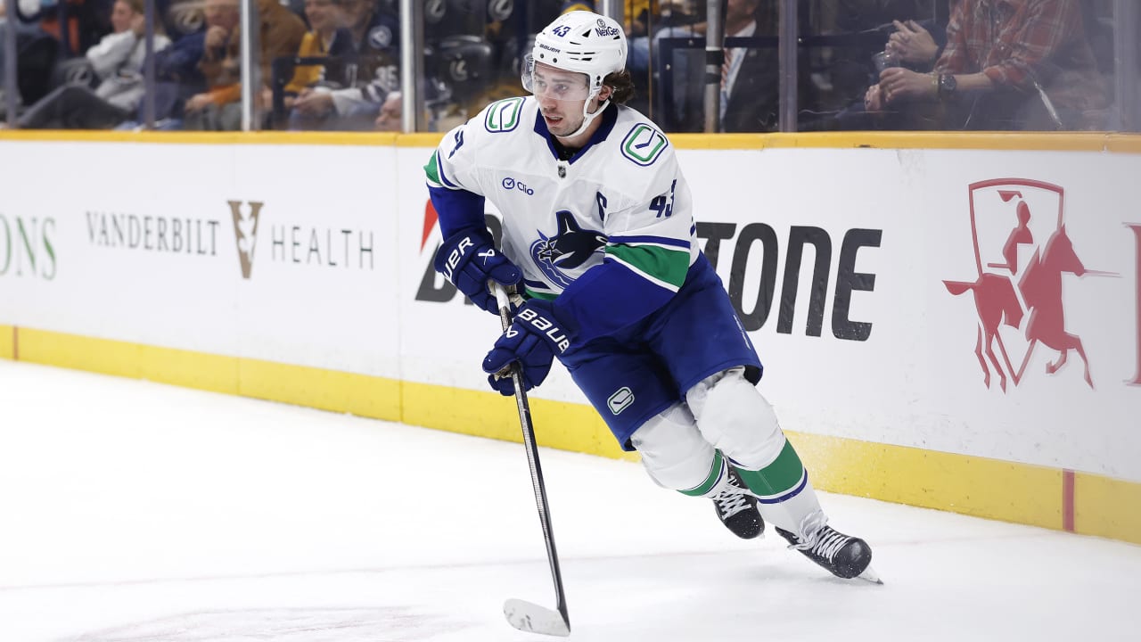 NHL Status Report: Hughes to return for Canucks against Predators