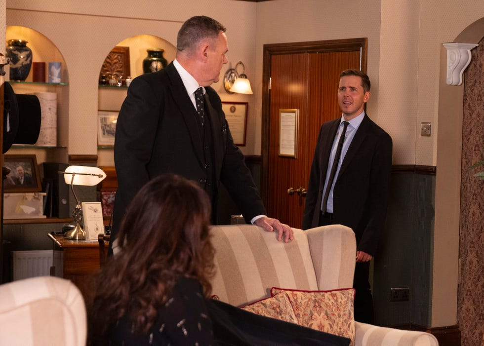 george shuttleworth, christina, todd grimshaw, coronation street