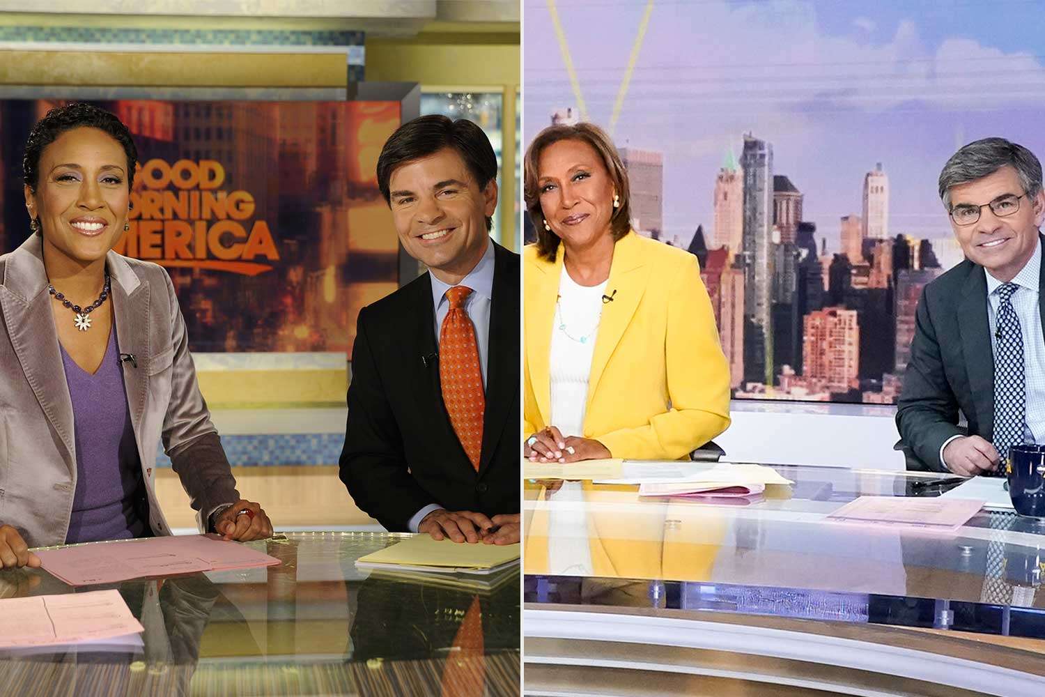 'Good Morning America' Hosts, Then and Now