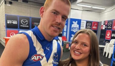 AFL star Toby Pink's wife Chloe Pink reveals they considered hiring a private investigator to unmask trolls after backlash over her appearance in their wedding photographs