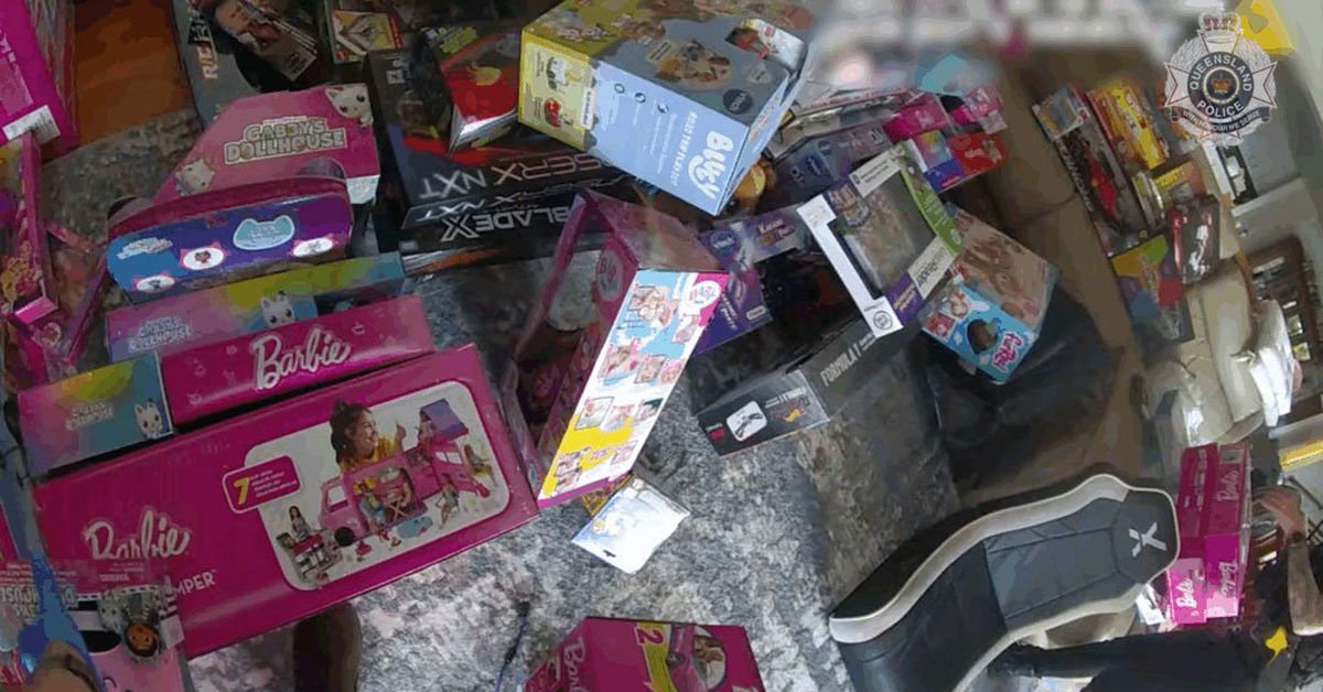 Thousands of toys found as police bust alleged shoplifting operation