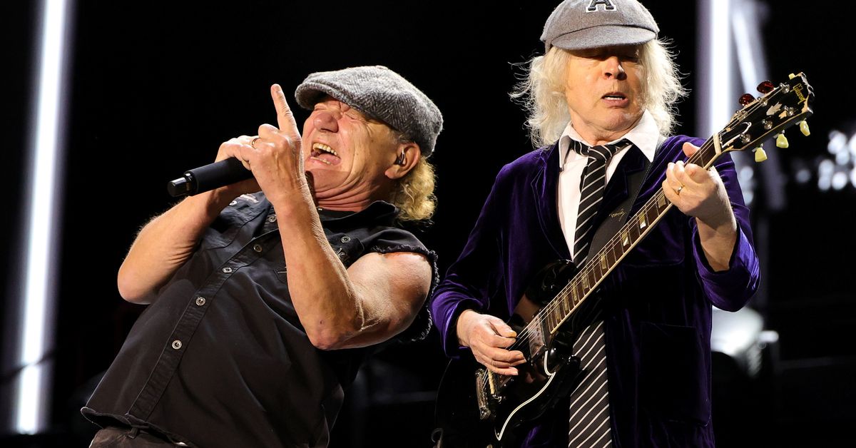 AC/DC ready to kick off their mammoth Aussie tour; Robert Irwin joined by niece Grace for dance rehearsal.