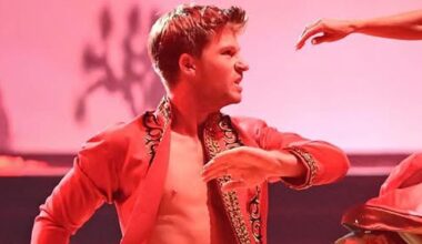 Robert Irwin says he 'almost died' during Dancing With The Stars US group performance