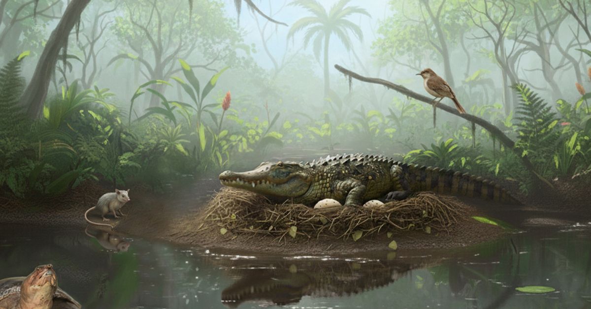 Ancient crocodiles may have climbed trees to hun their prey, fossils reveal