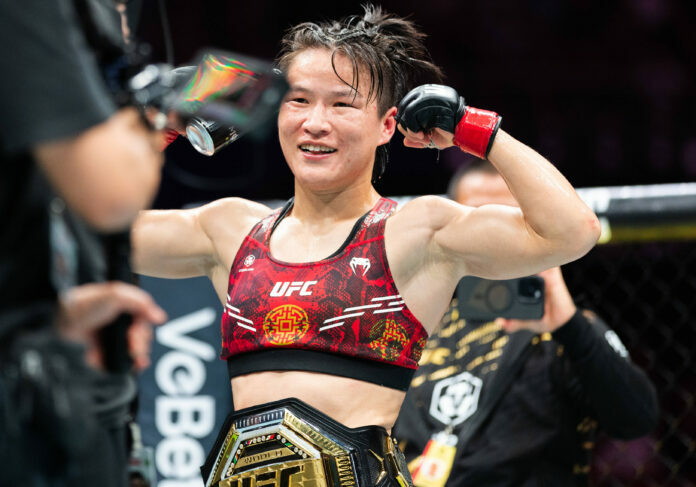 UFC 322's Zhang Weili.