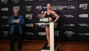 Valentina Shevchenko, due to fight Saturday in UFC 322.