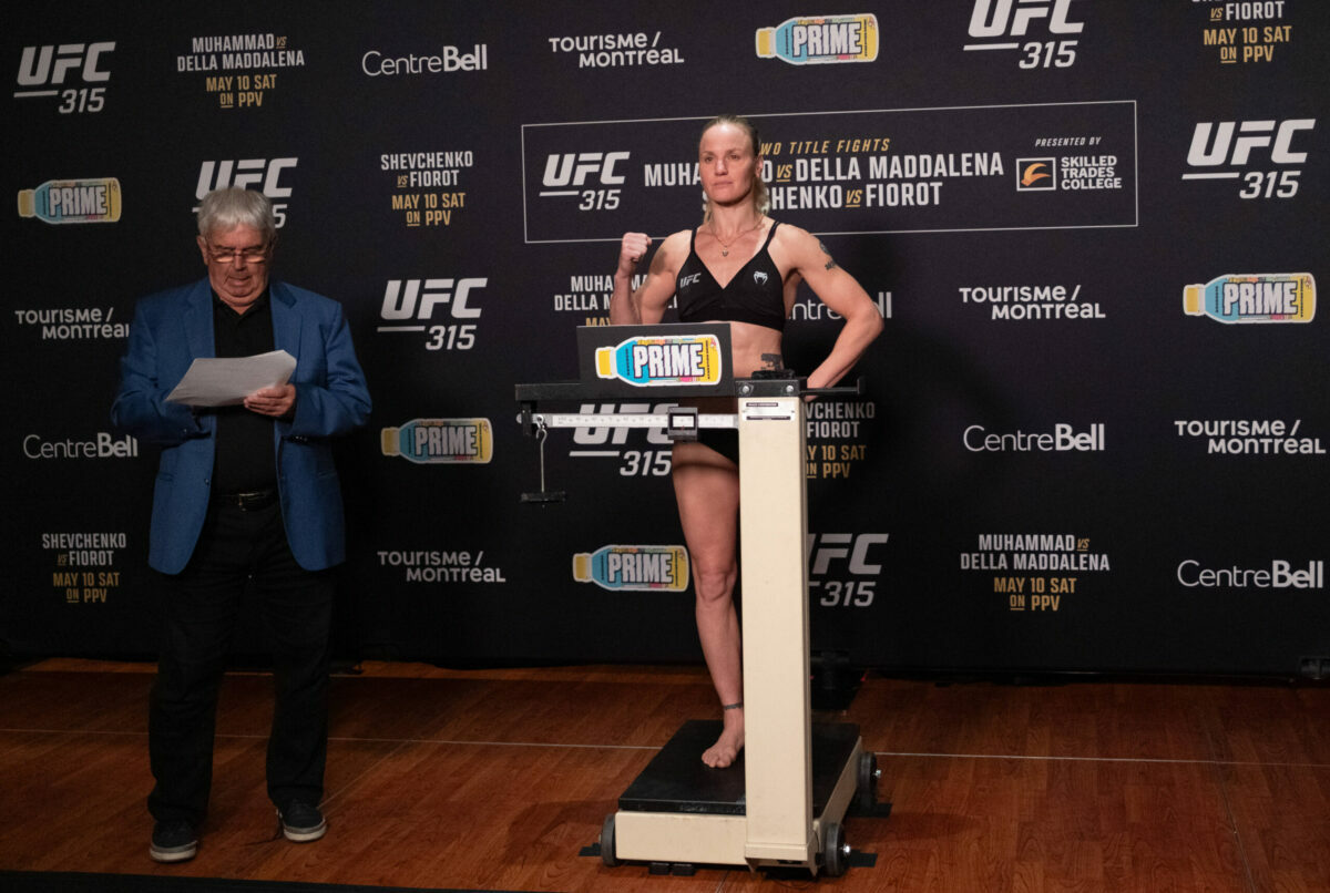 Valentina Shevchenko, due to fight Saturday in UFC 322.