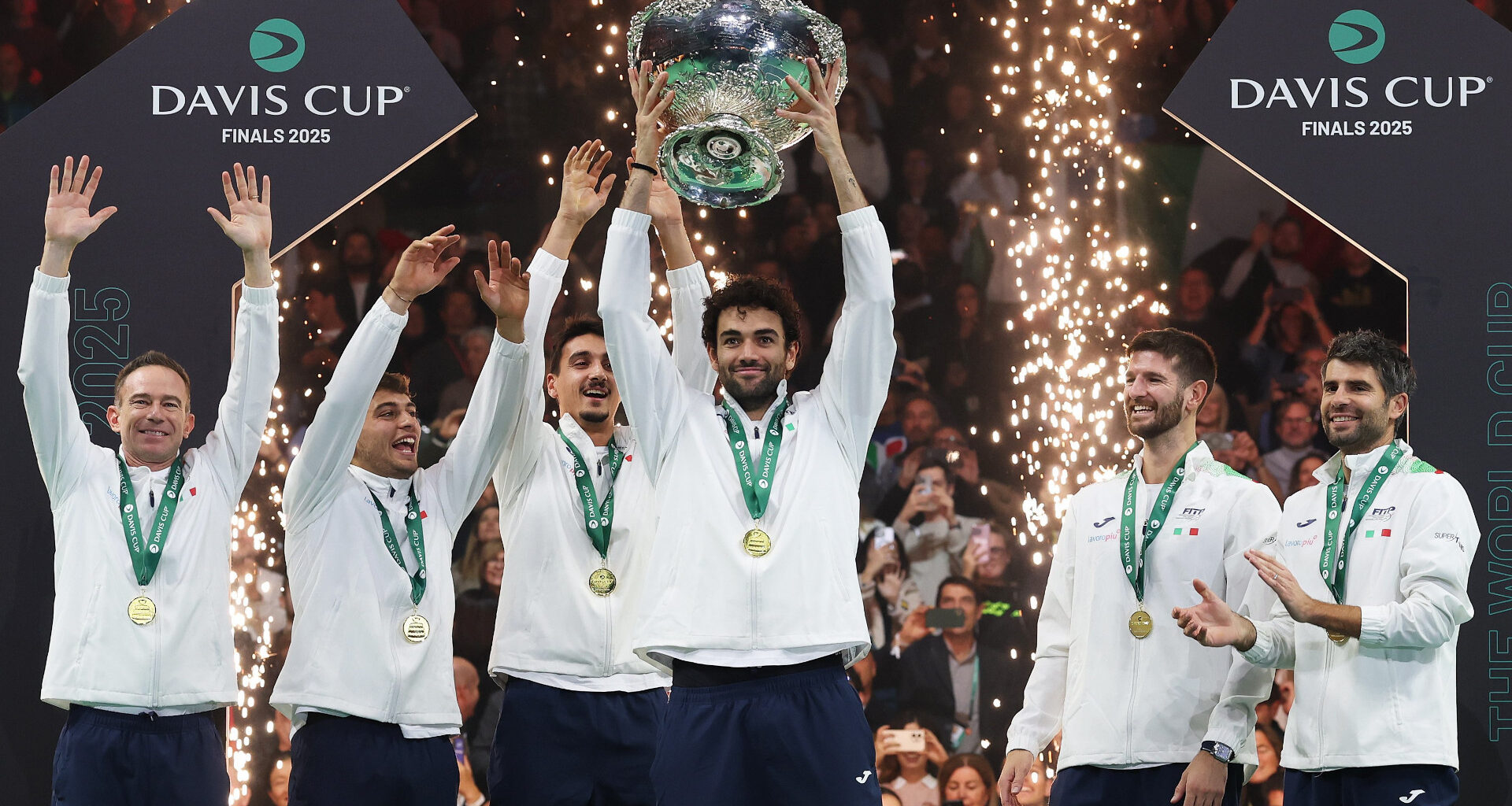 Italy's feat in tennis: threepeat in Davis Cup, repeat in Billie Jean King Cup -