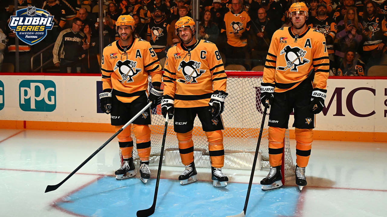 Crosby, Malkin, Letang appreciative for another trip to Sweden with Penguins