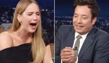 Jennifer Lawrence keeps bursting into tears in 'Tonight Show' interview