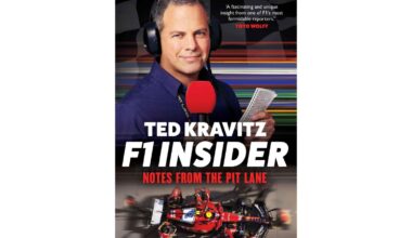 "F1 Insider: Notes from the Pit Lane" by Ted Kravitz