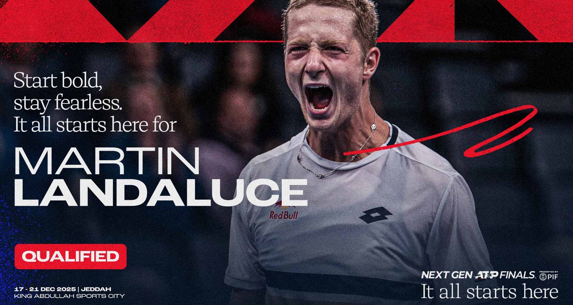 Martin Landaluce is in! Spaniard qualifies for Next Gen ATP Finals presented by PIF | ATP Tour