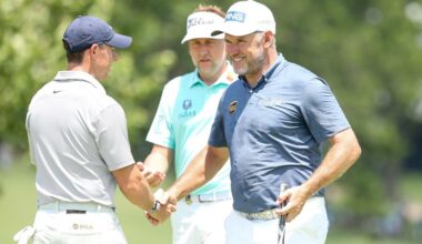 Lee Westwood has said he "doesn't pay much attention" to what Rory McIlroy says when it comes to LIV Golf.