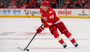 Kane practices with Red Wings, ‘itching’ to return, resume chase of Olympic roster spot