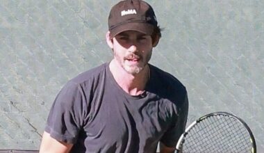 Logan Lerman Plays Tennis In the California Sunshine | Logan Lerman | Celebrity News and Gossip | Entertainment, Photos and Videos