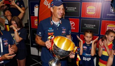 Departing coach leaves his mark on club and AFLW