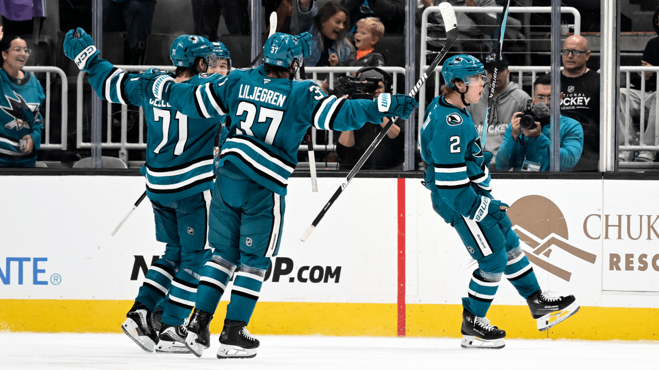 Smith scores winner late in 3rd period for Sharks against Jets