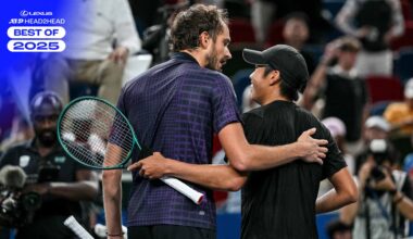 Daniil Medvedev and Learner Tien faced off three times in 2025.