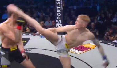 Missed Fists: Nathan Haywood flexes fantastic hook kick to steal show at OKTAGON 79