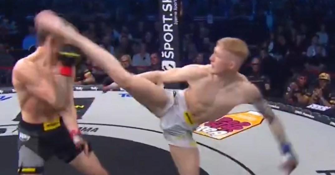 Missed Fists: Nathan Haywood flexes fantastic hook kick to steal show at OKTAGON 79