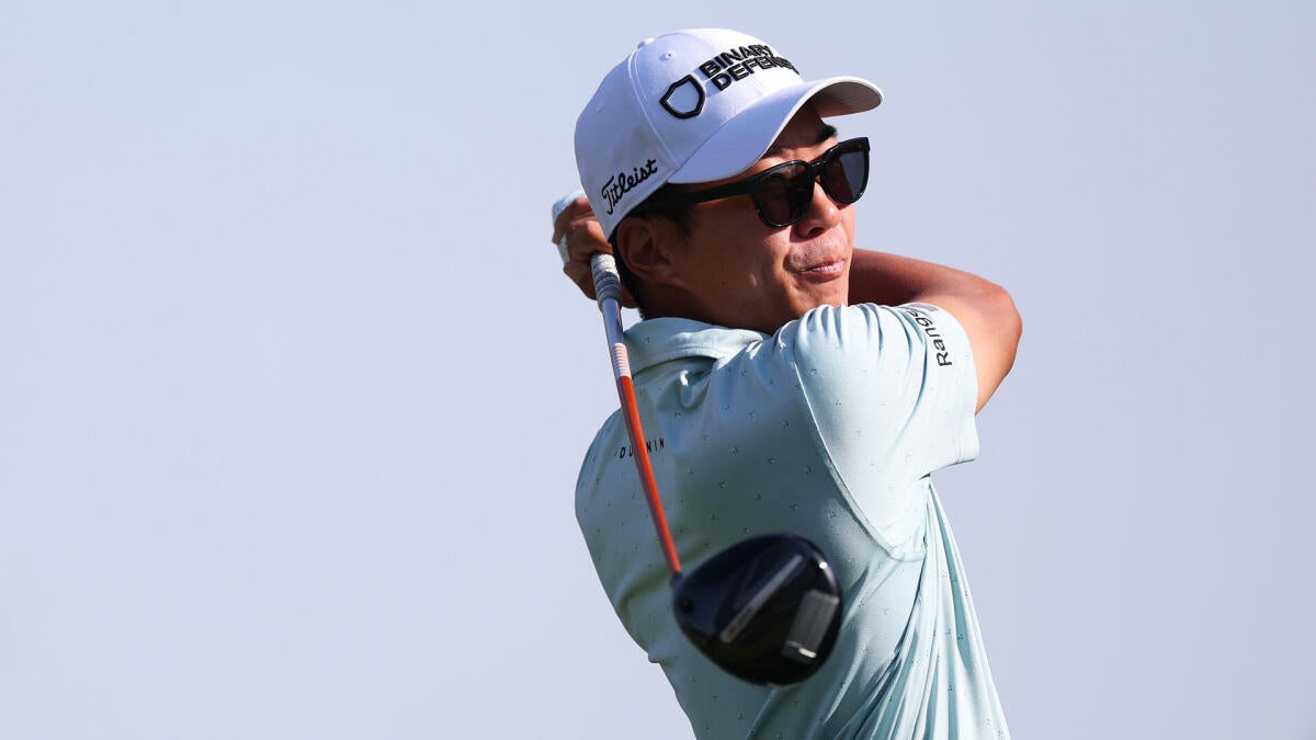 DP World Tour Championship: Michael Kim leads Tommy Fleetwood after Round 1