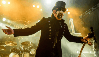 King Diamond performs at The Warfield Theater on November 2, 2015 in San Francisco, California